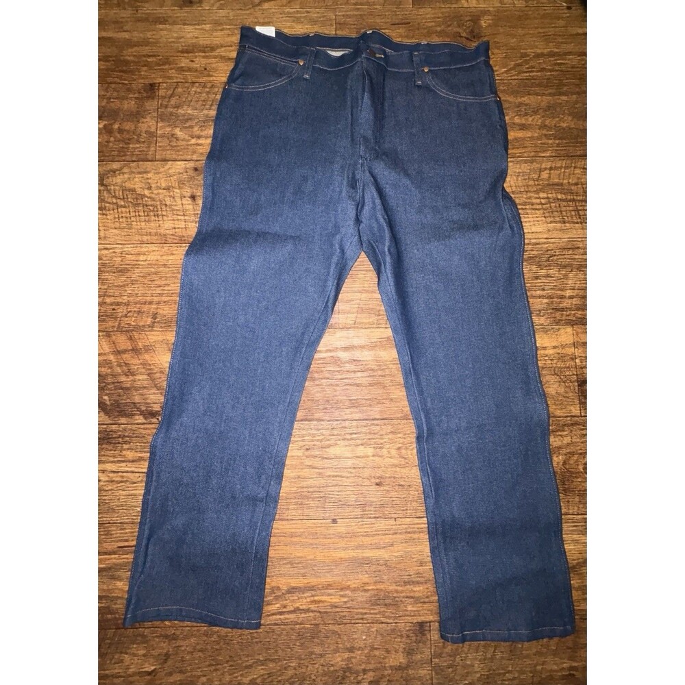 Wrangler Cowboy Cut Jeans 38x30 Men's Blue Western Denim Made in Mexico